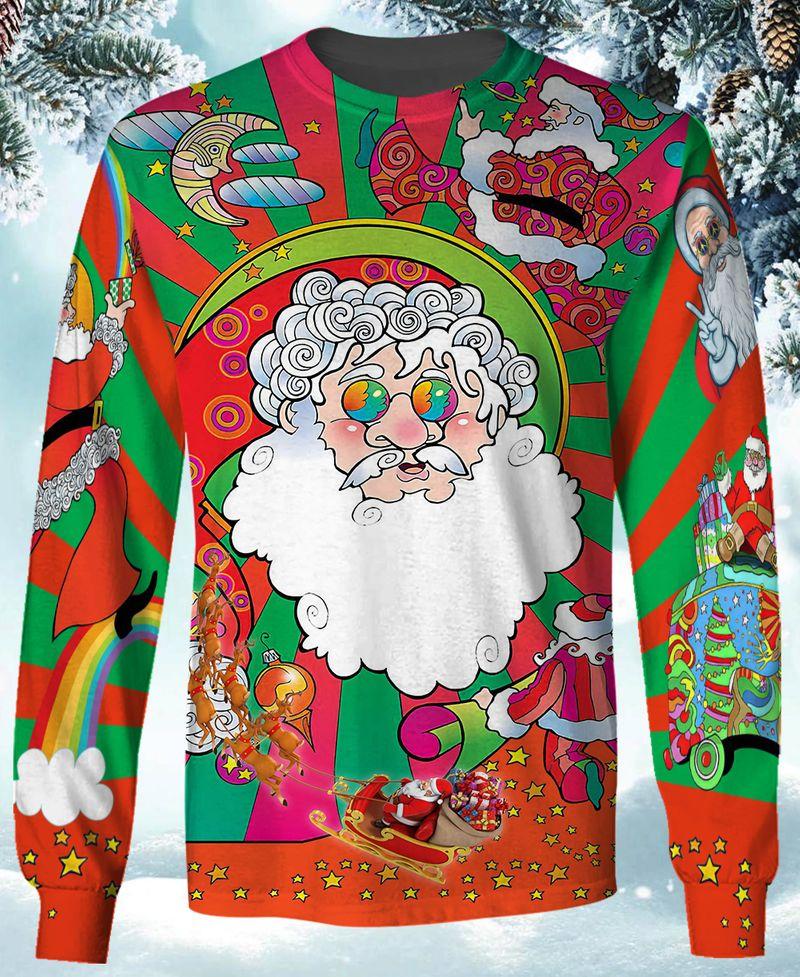 Peace & Love Christmas 3D Sweatshirt