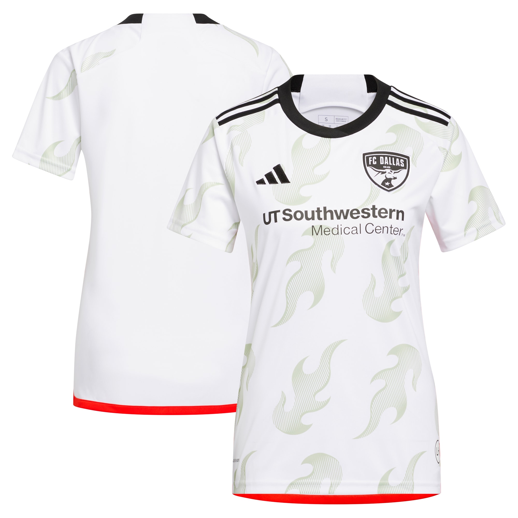 FC Dallas Women's 2023 Burn Baby Burn Replica Jersey – White