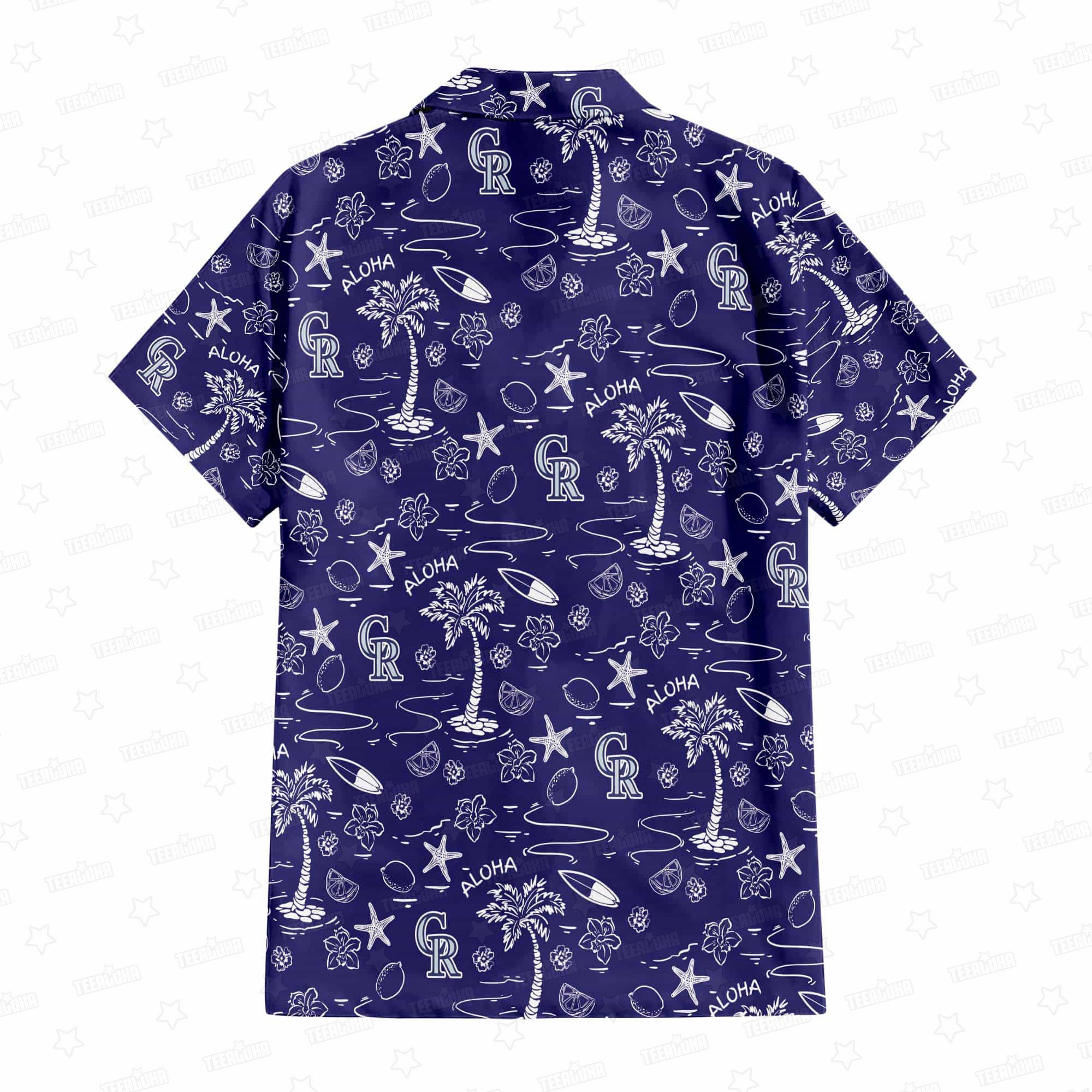 Colorado Rockies Aloha Paradise Hawaiian Shirt