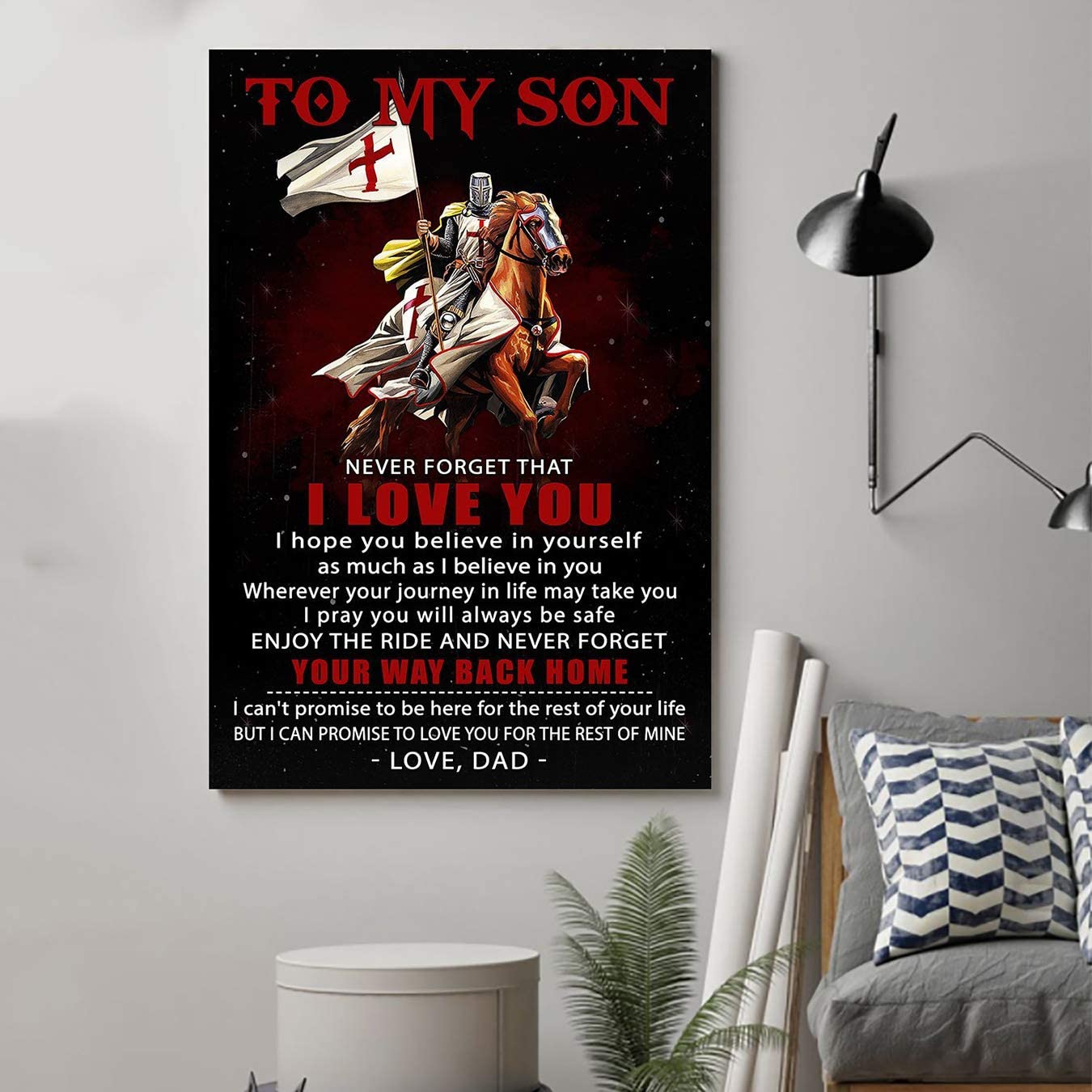 Family Poster-A Knight Templar Poster – Dad to Son – Your Way Back Home 3