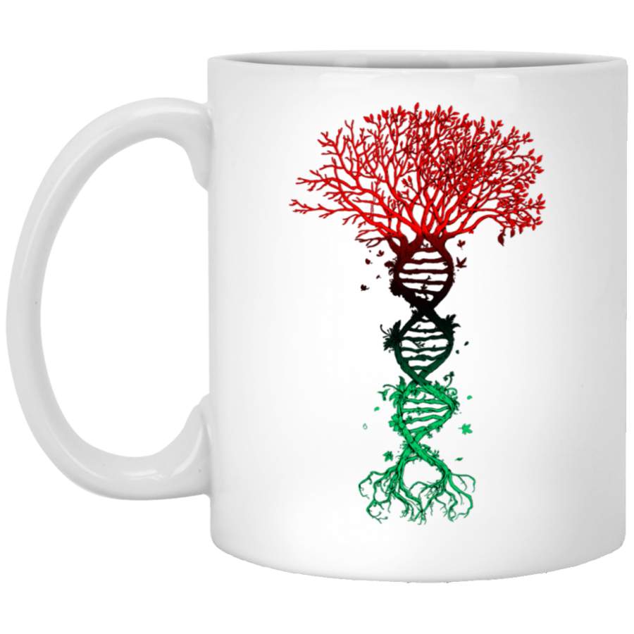 African American Coffee Mug DNA My Root African 11oz – 15oz White Mug