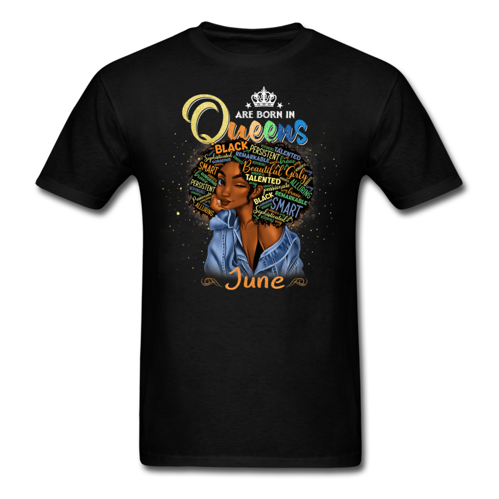 JUNE BLACK QUEEN UNISEX SHIRT