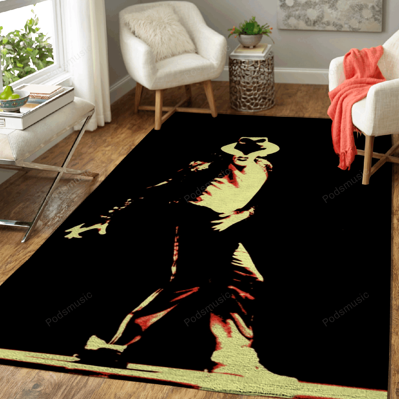 dance mickael – Music Art For Fans Area Rug Carpet