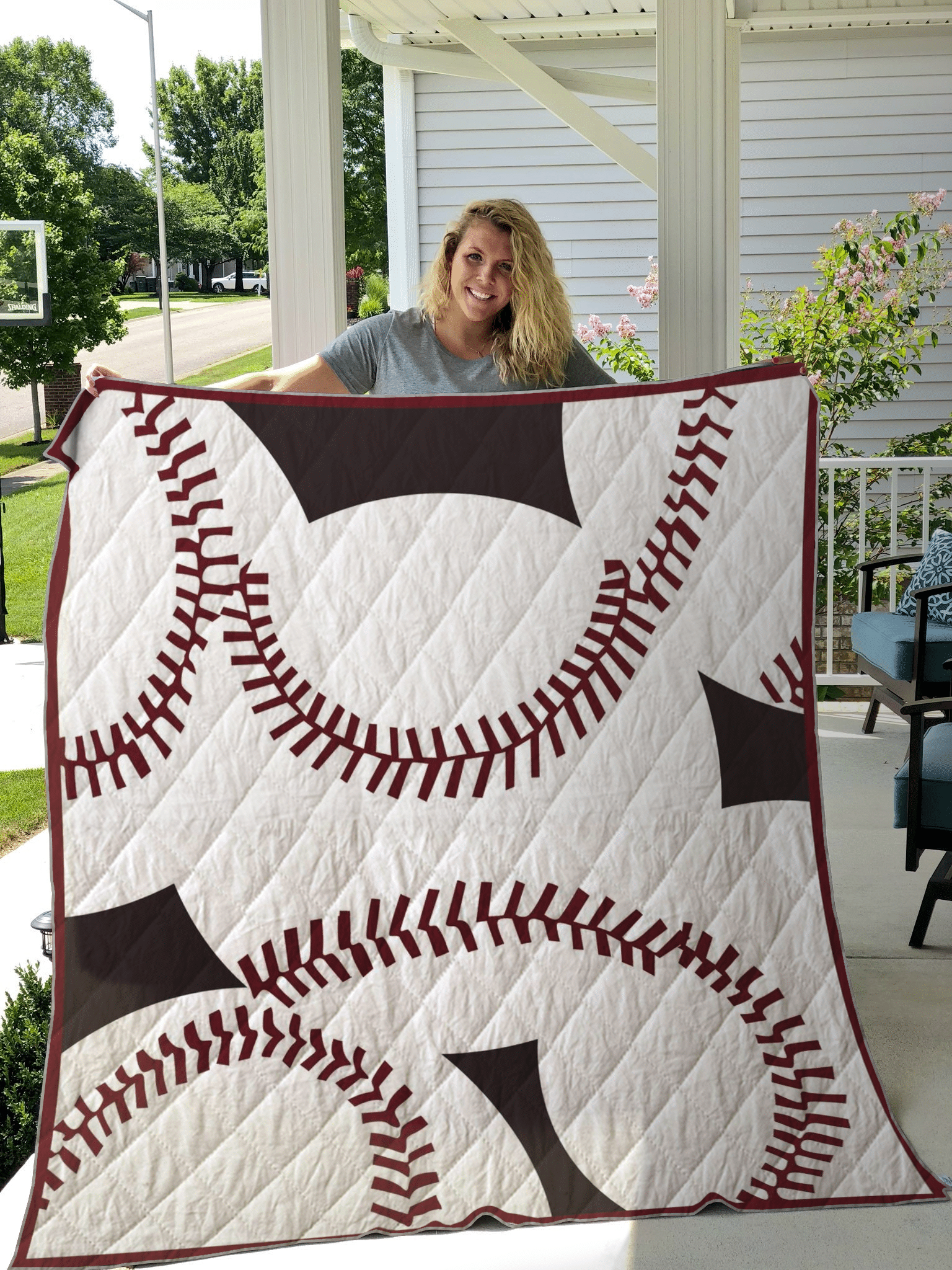 Baseball CLM0910008 Quilt Blanket