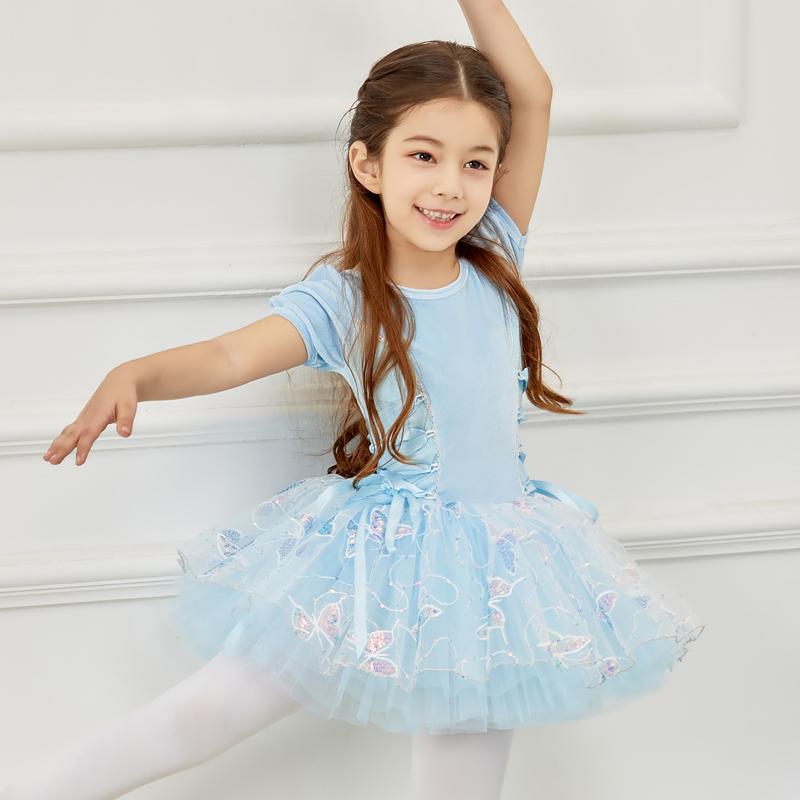 Velvet Professional Ballet Tutu Dress Girl Dance Costume Child Performance Ballerinas Tutu Kids Child Carnival Jazz Dance Dress alx