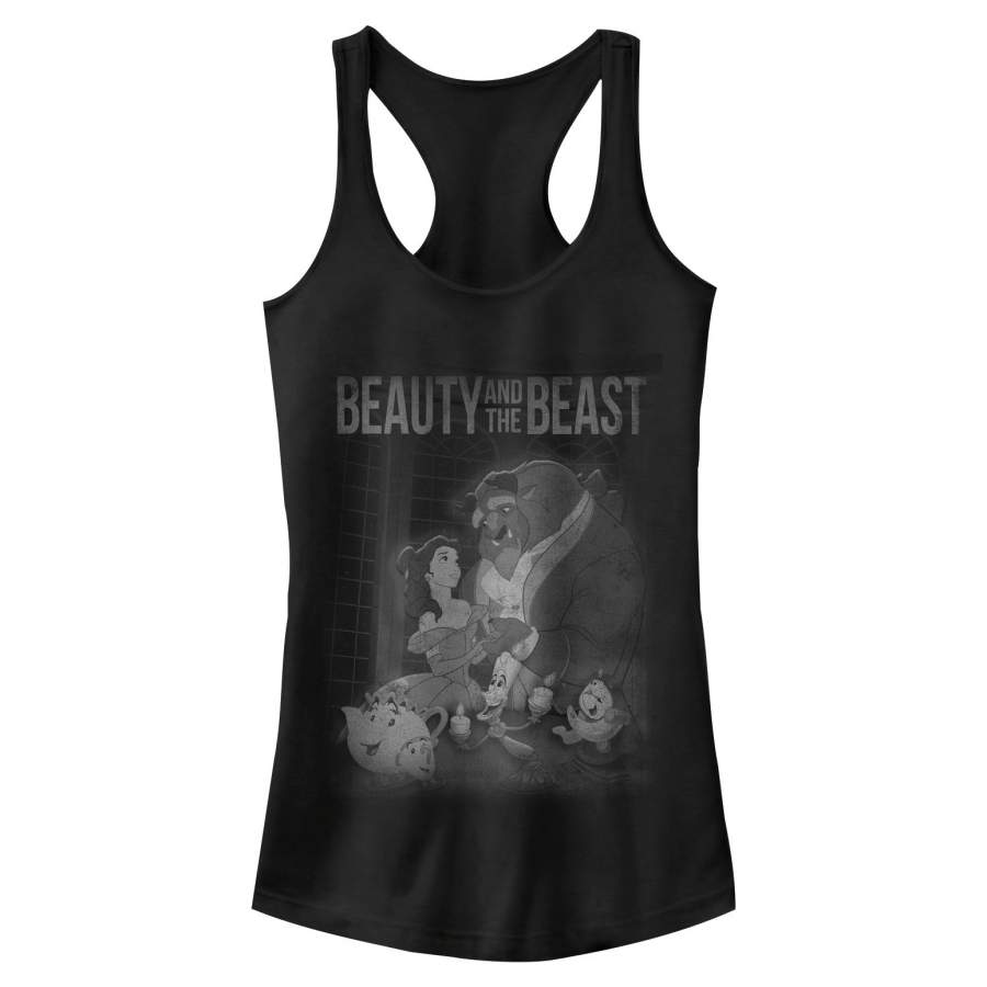 Beauty and the Beast Junior’s Timeless  Racerback Tank