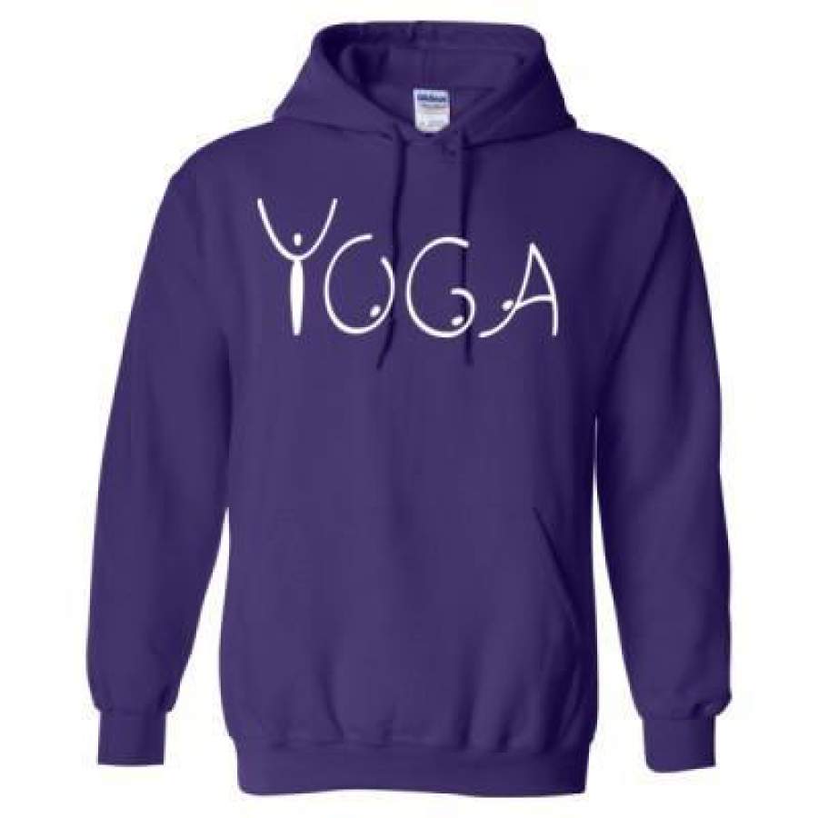 AGR Yoga Pose – Heavy Blend™ Hooded Sweatshirt