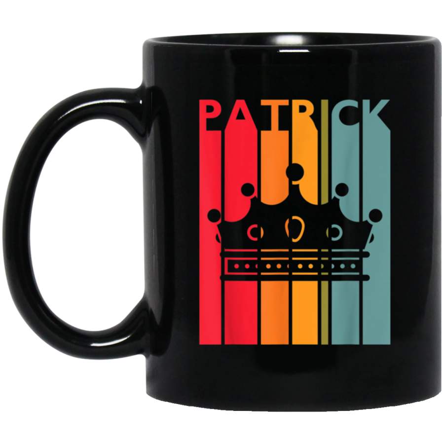 Patrick Gift Idea for Boys Men First Name Vintage Patrick Mug