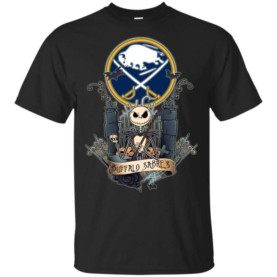 Jack Skellington Buffalo Sabres Hockey T-shirt Men Women Fan HA05