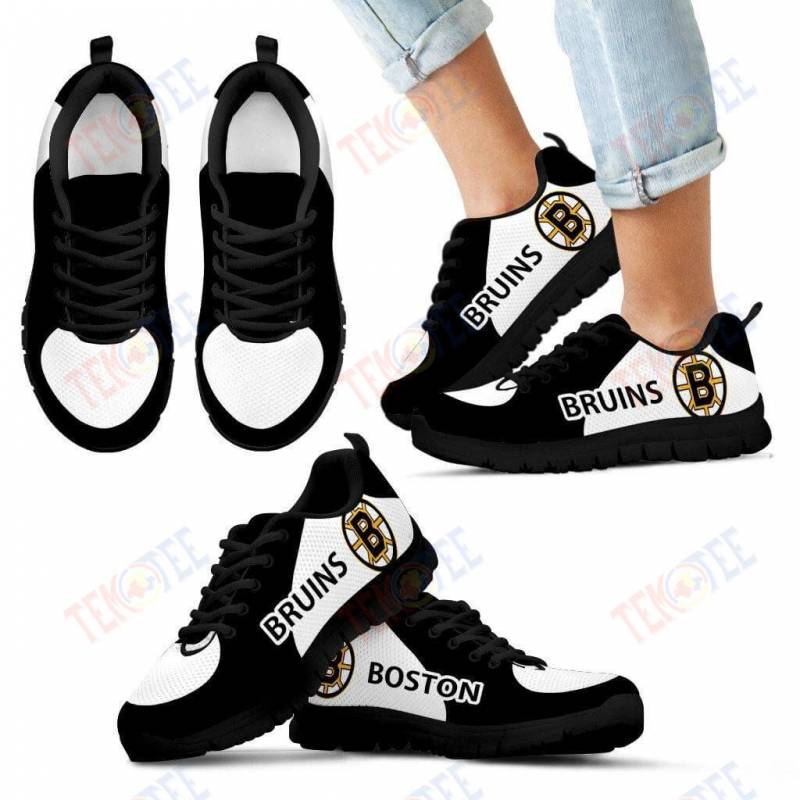 Mens Womens Boston Bruins Sneakers Top Logo Sneaker Running Shoes For Men Women TDT936