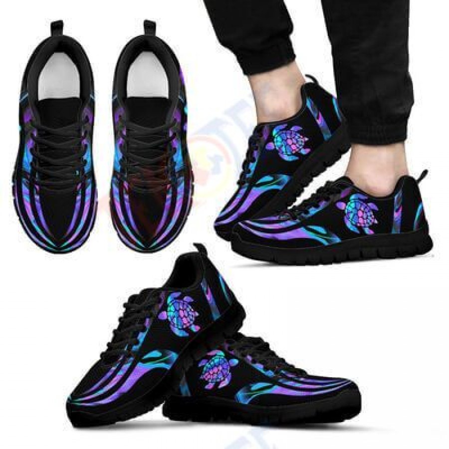 Mens Womens Sea Turtle Sneakers Sea Turtle Running Sneaker Shoes For Men Women Sea Turtle Custom Shoes Sea Turtle Shoes TDT828