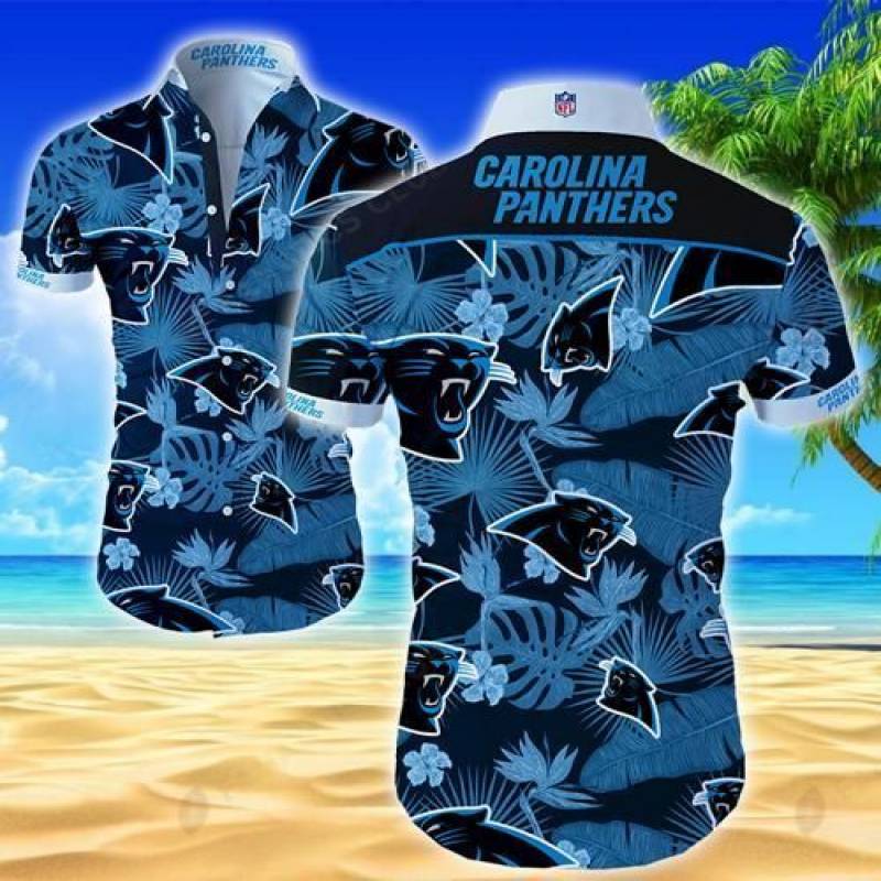 Carolina Panthers 3 Hawaii Fit Body Shirt