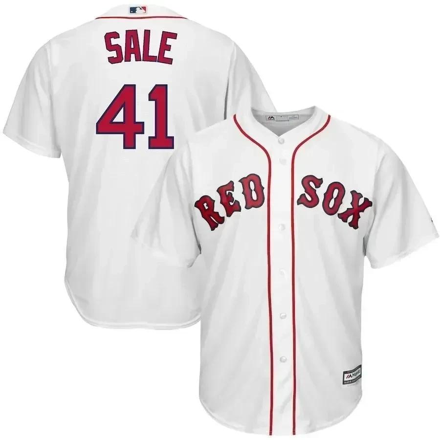 Chris Sale Boston Red Sox Home Cool Base Jersey – White