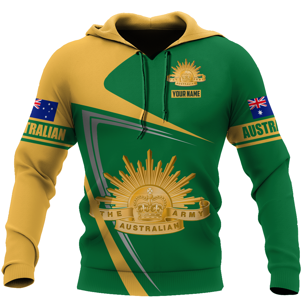 Personalized Australian Army National Colours of Australia 3D Printed Unisex Shirts TN