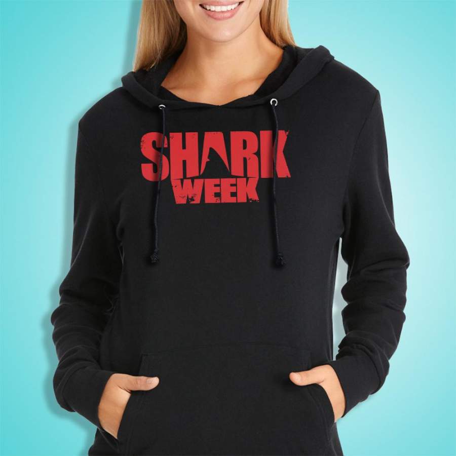 Shark Week 30 Years Of Shark The Exhibit Women’S Hoodie