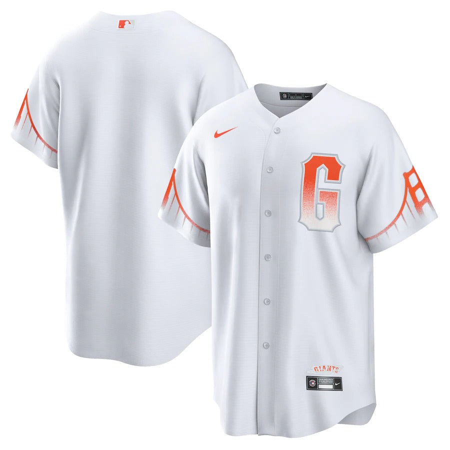 Men’S San Francisco Giants Nike White 2021 City Connect Replica Jersey