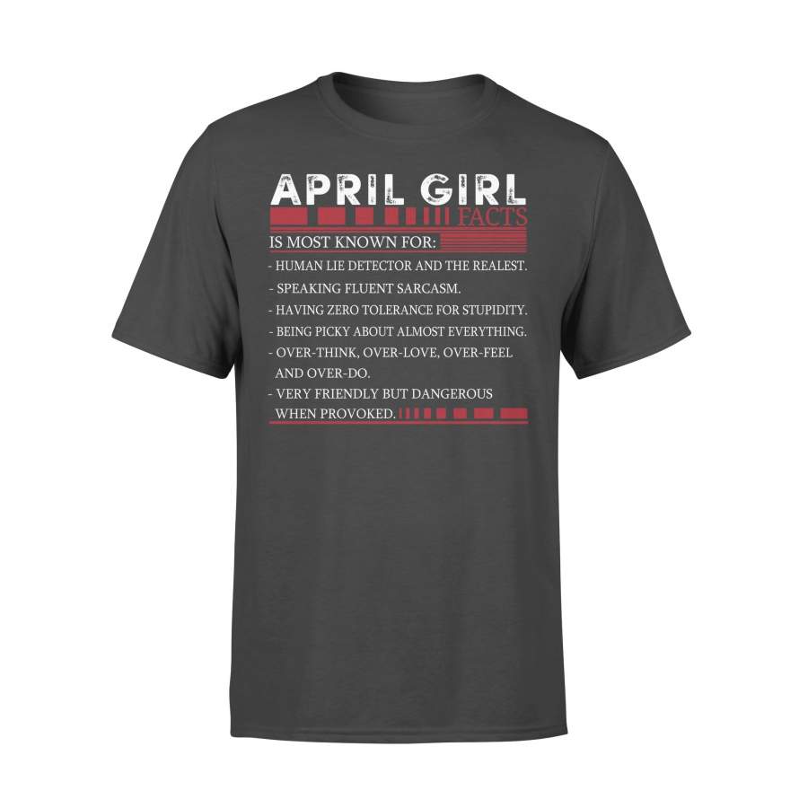 Best April Girl Facts Shirt