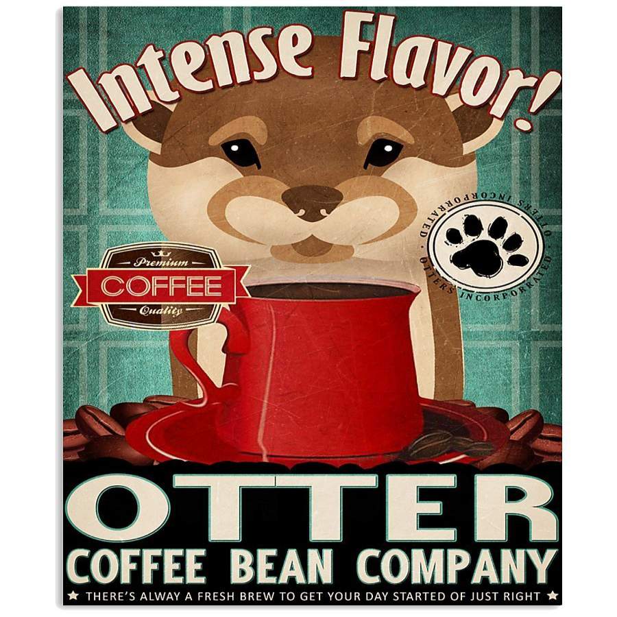 Intense Flavor Otter Coffee Bean Company Gifts For Otter Lovers ...