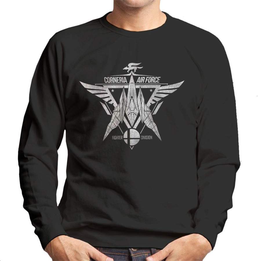 Star Fox Squadron Corneria Air Force Men’s Sweatshirt