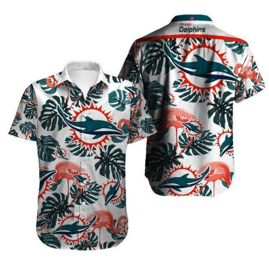 2020  Miami Dolphin Hawaii Shirt Short-Sleeved T-shirt