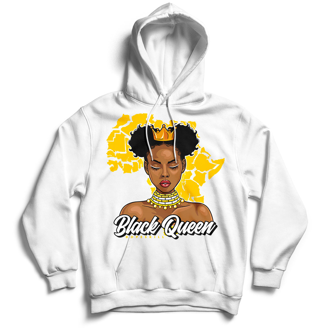 Jordan 13 Del Sol Dopeskill Hoodie Sweatshirt Black Queen Graphic