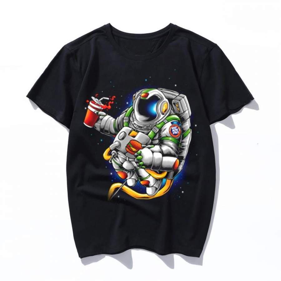 fatronaut Summer Fashion Tops Tee Tumblr Girls Shirt Aesthetic Clothing Kawaii casual Harajuku Unisex T-Shirt