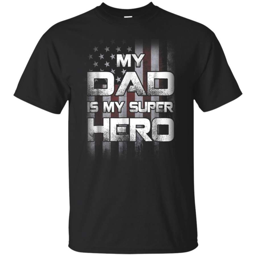 AGR My Dad Is My Superhero Tshirt  Fathers Day Gift Jaq T-shirt