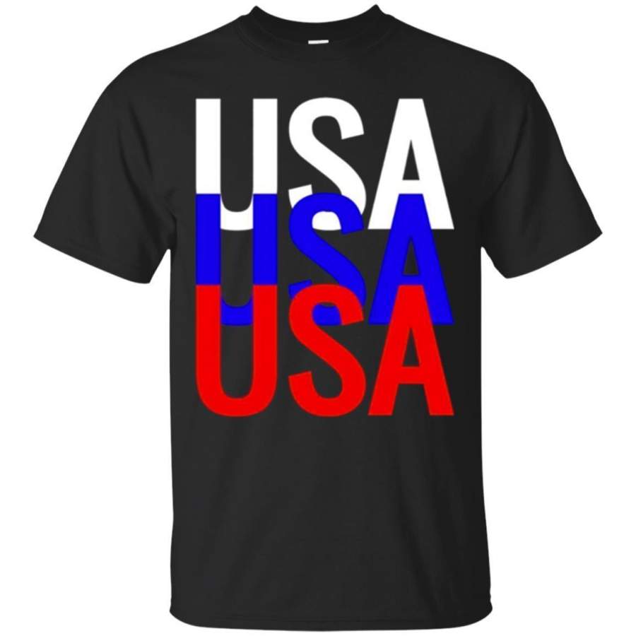 AGR USA America Patriotic 4th of July Independence Day T Shirt