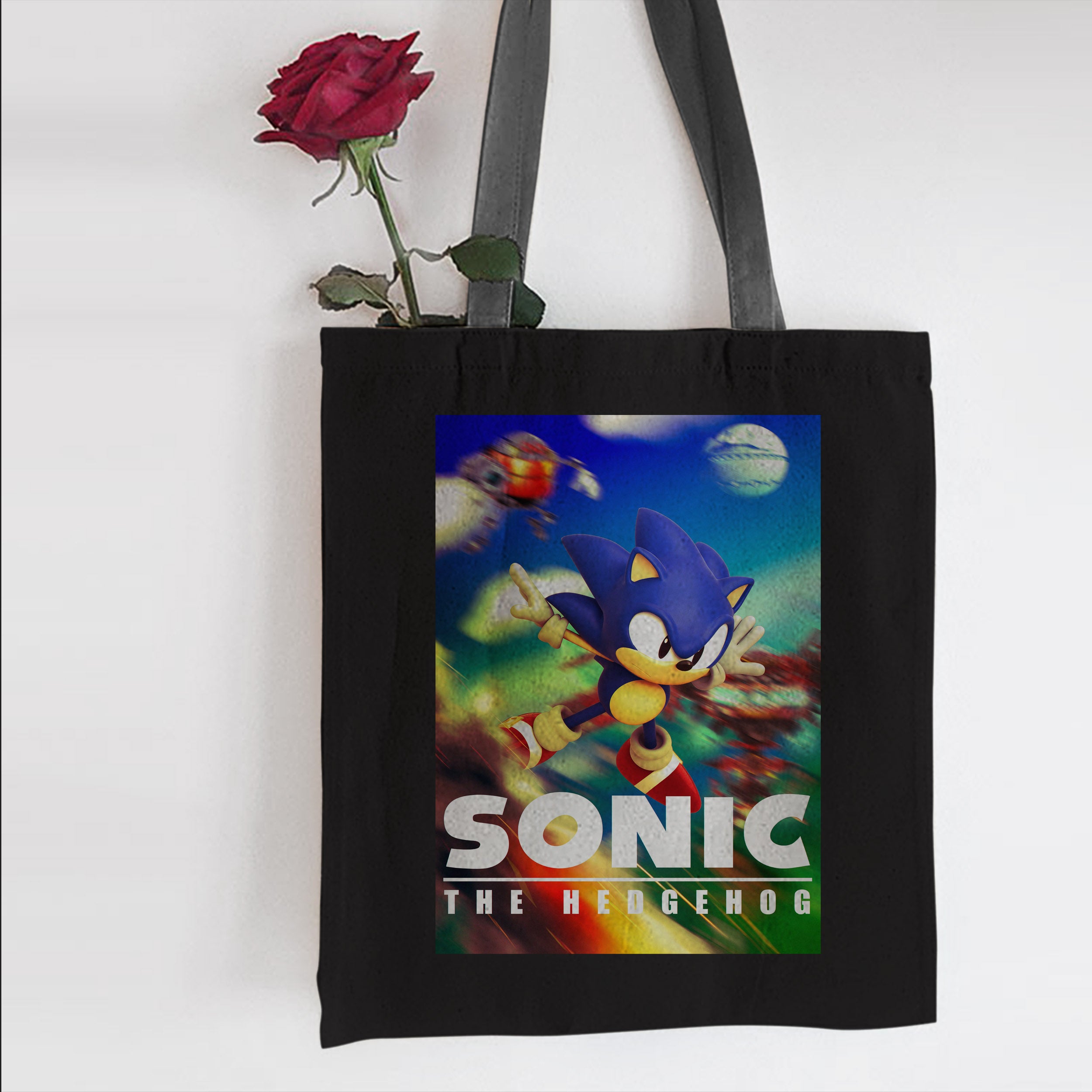 Sonic The Hedgehog Poster Clasic Tote Bag