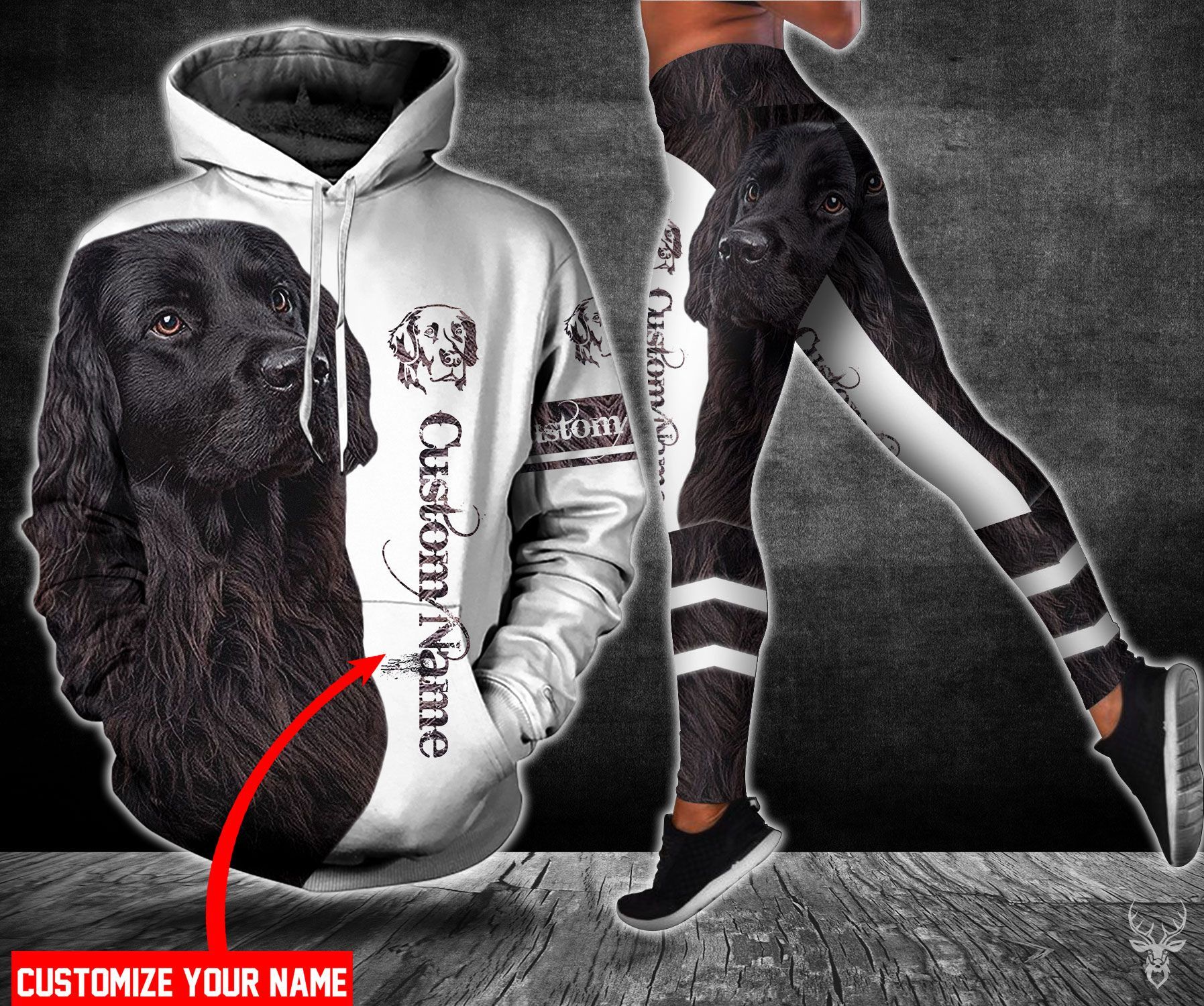 TJJ032010L03BB RETRIEVER CUSTOM NAME HOODIE LEGGING PP