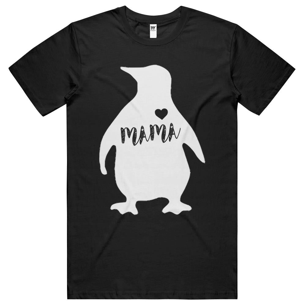 Mama Penguin Shirt – Cute Mothers Day Gift For Mom T Shirts