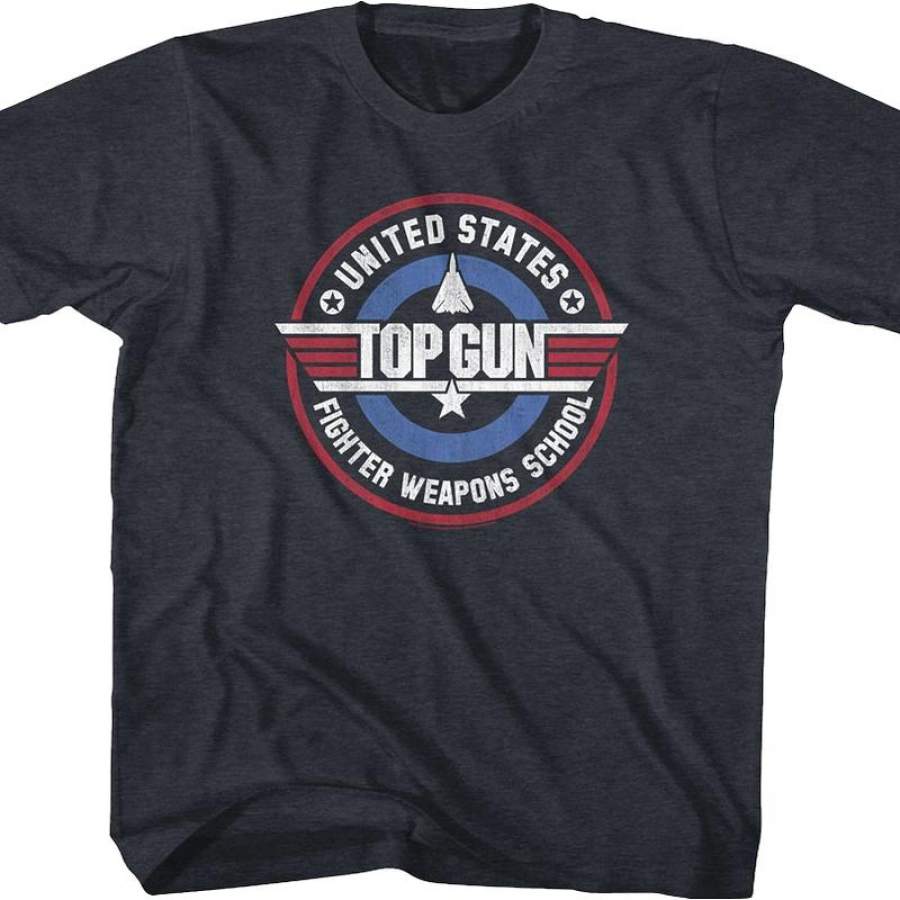 Youth Fighter Weapons School Top Gun Shirt