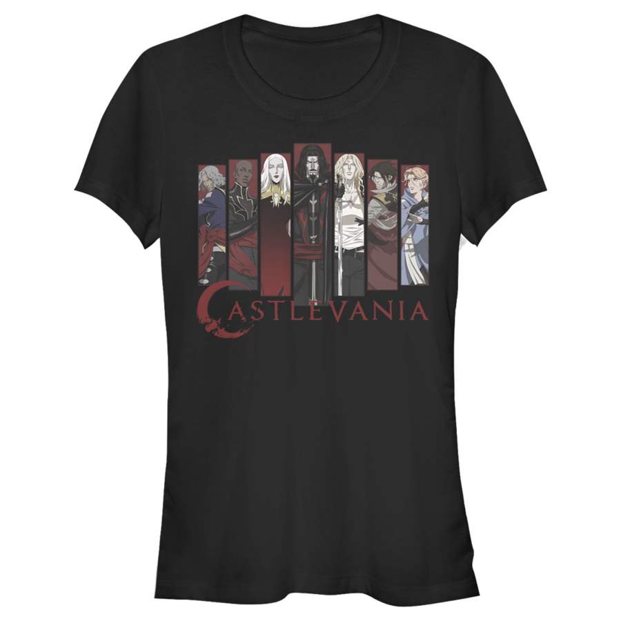 Castlevania Junior’s Full Character Panels  T Shirt