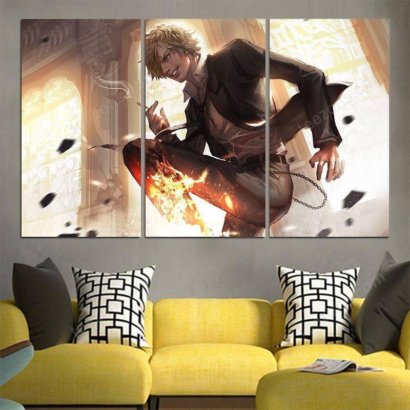 Sanji Vinsmoke Canvas - One Piece 3D Printed Canvas Bespoketshirt