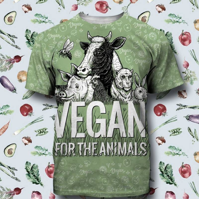 Vegan For Animals TB160996 Hoodie