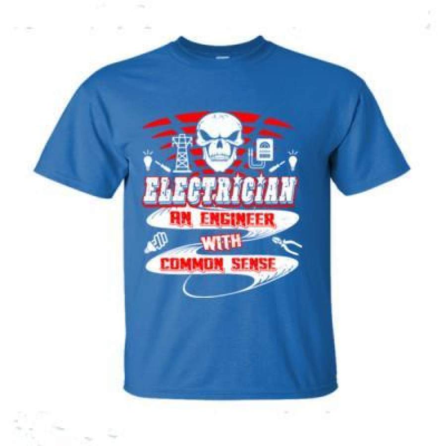 AGR Electrician An Engineer With Common Sense – Ultra-Cotton T-Shirt