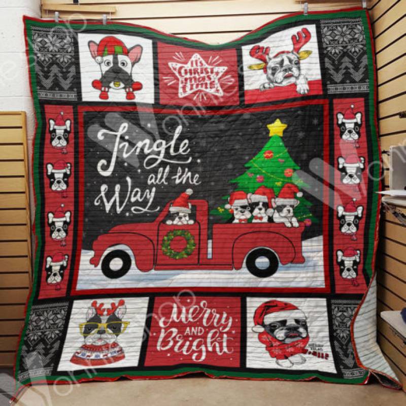 French Bulldog Christmas Blanket AU2001 85O36