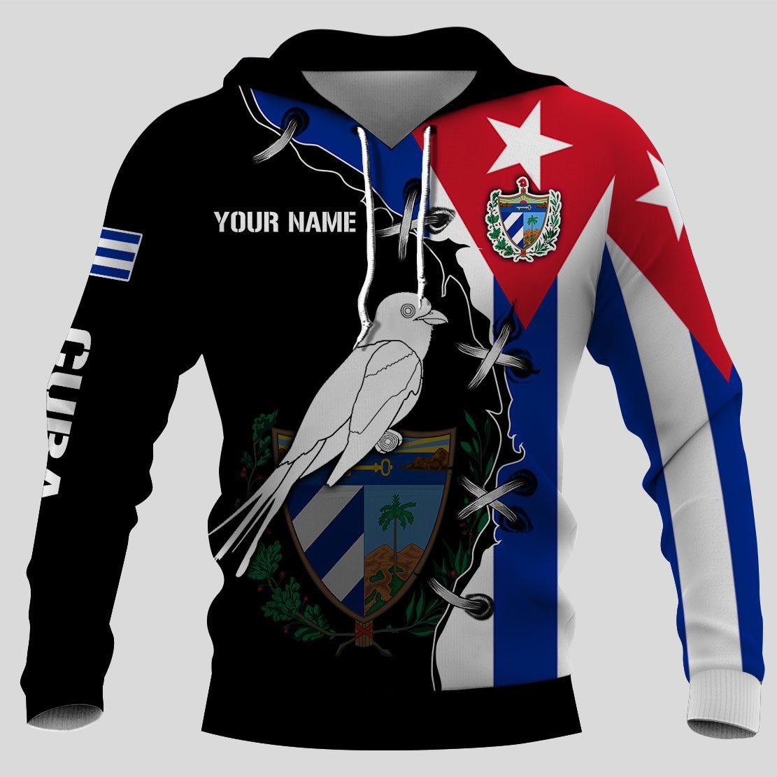 Cuban Trogon Hoodies And T-Shirts 3D Full Printing