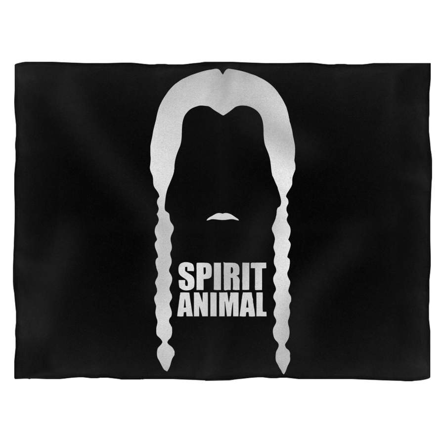 Wednesday Spirit Animal Addams Family Halloween Horror Scary Gore Blanket