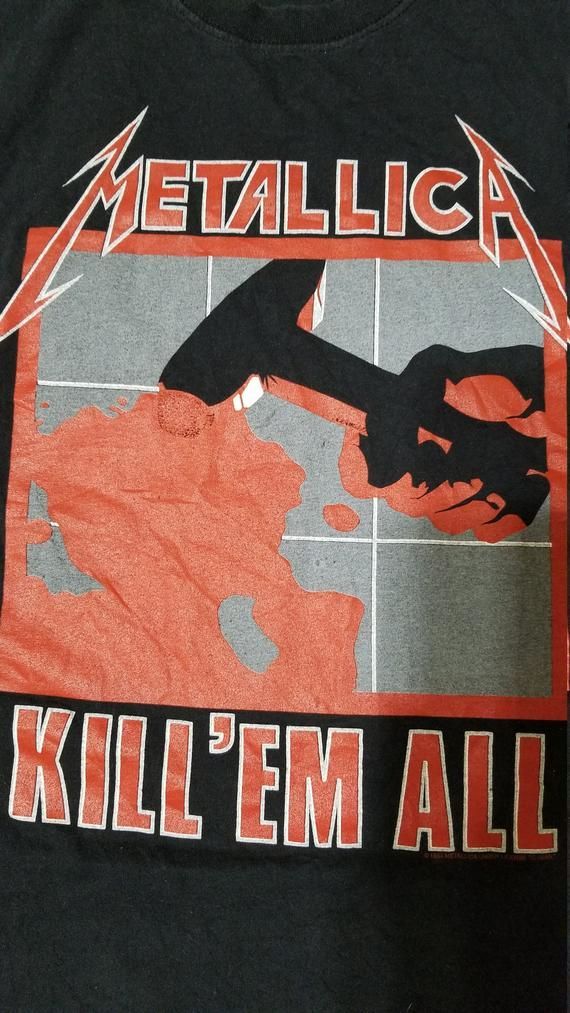 Vtg 1994 Metallica Kill Em All Shirt