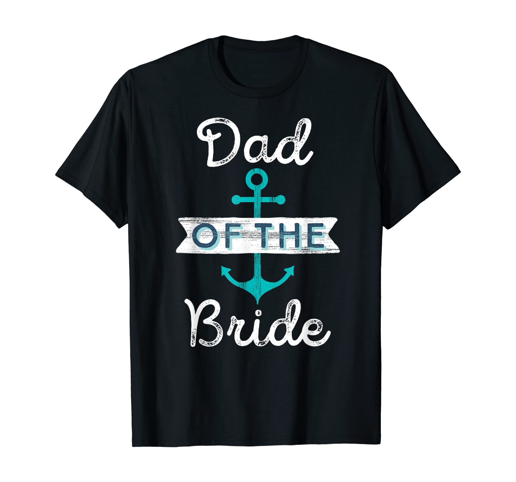 Fun Nautical Wedding Favor Father Papa Dad of the Bride Gift T-Shirt