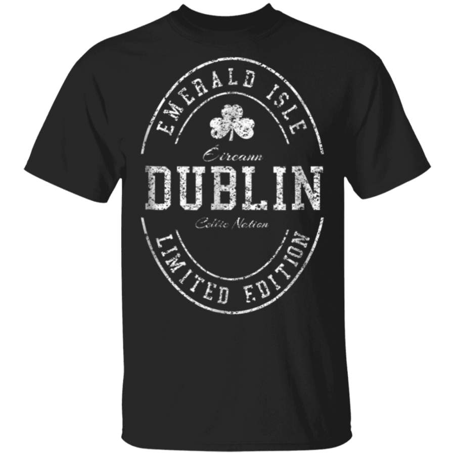 DUBLIN Ireland Vintage Irish Souvenir T-Shirt