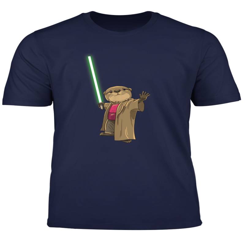 The Force Space Funny Sea Otter Puns Animal Jokes Humor Gift T Shirt