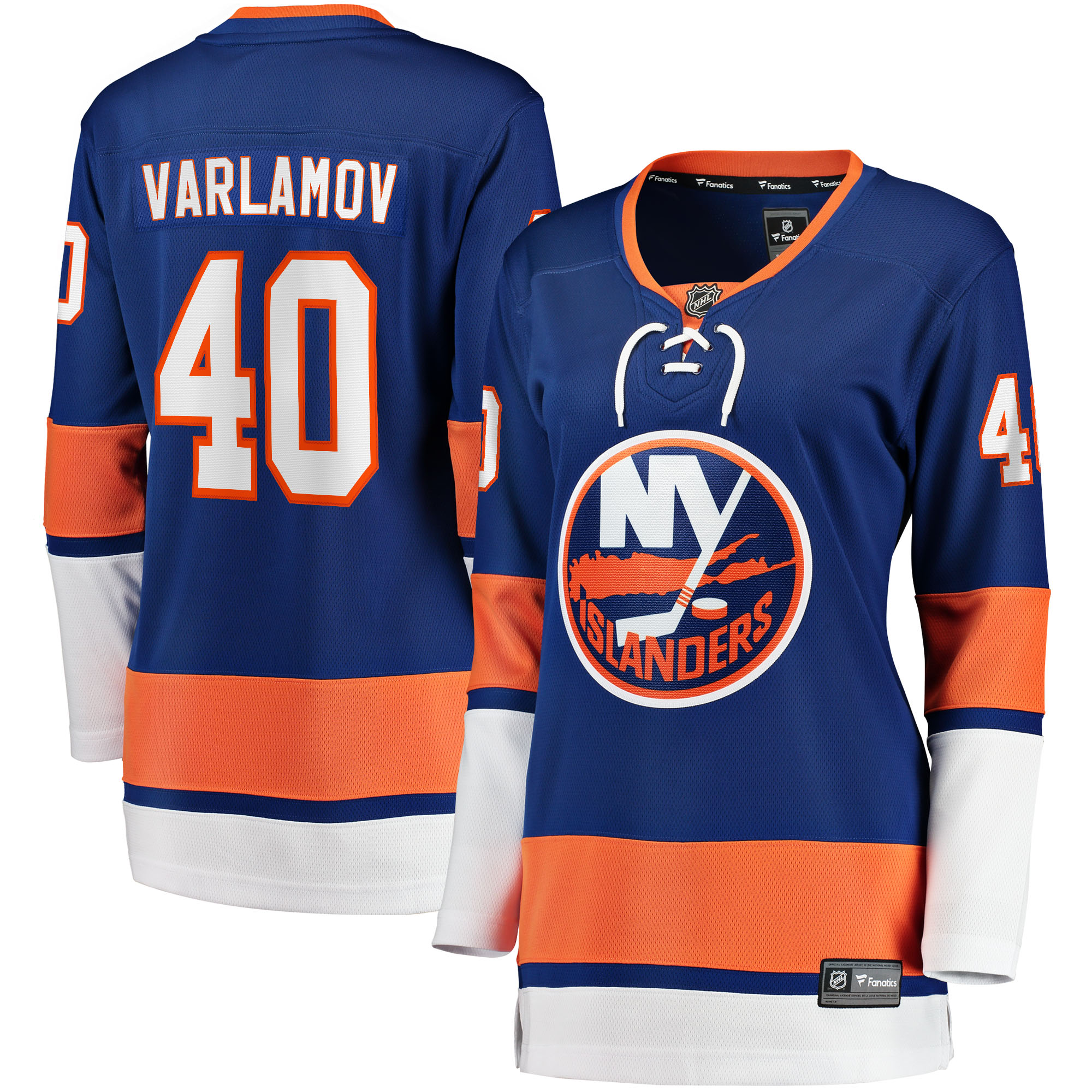 Semyon Varlamov New York Islanders Branded Women's Home Breakaway Jersey – Royal