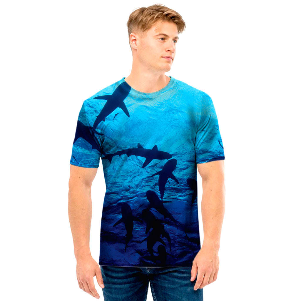 Shark Underwear Print Men’S T-Shirt