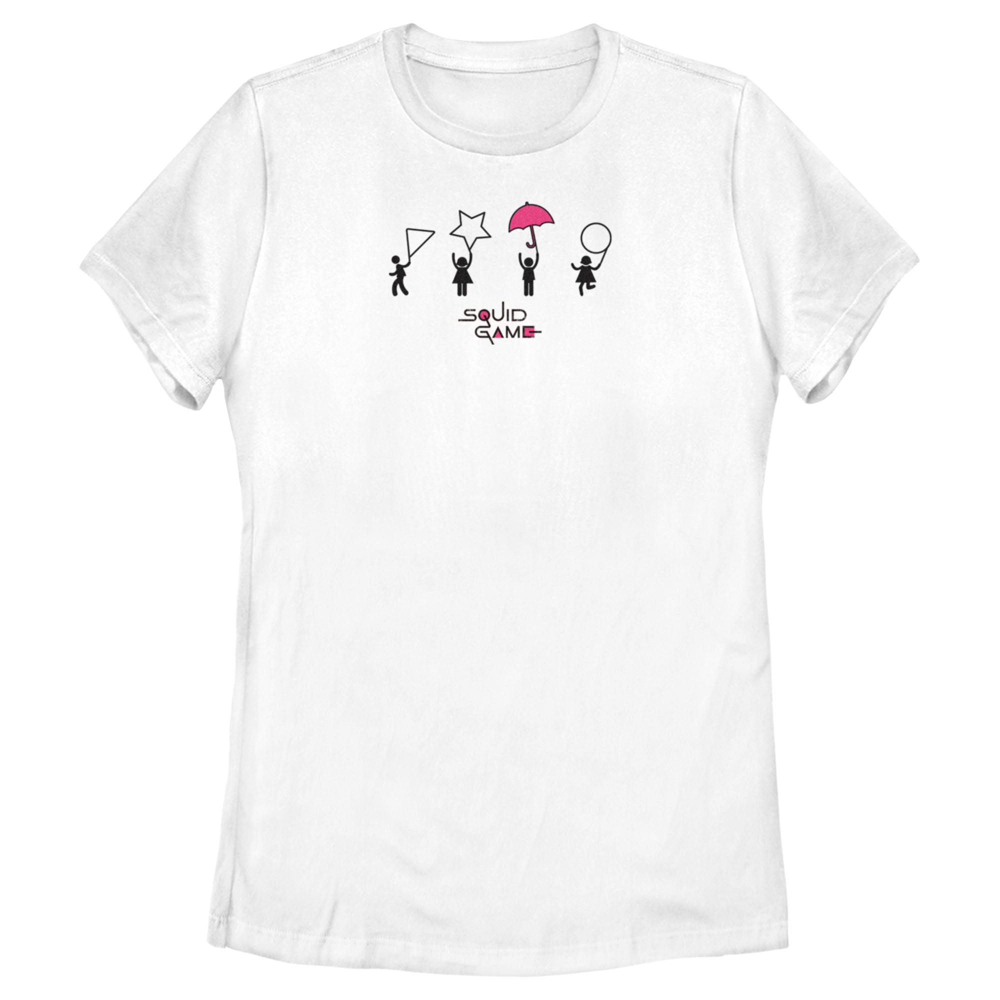 Squid Game Women’S Silhouette Icons  T-Shirt