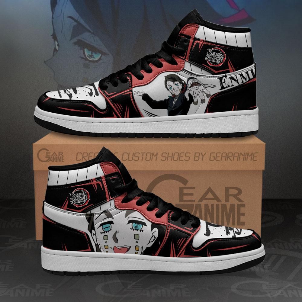 Tamio Enmu Demon Slayer Anime Mn10 Air Jordan Shoes Sport Sneakers