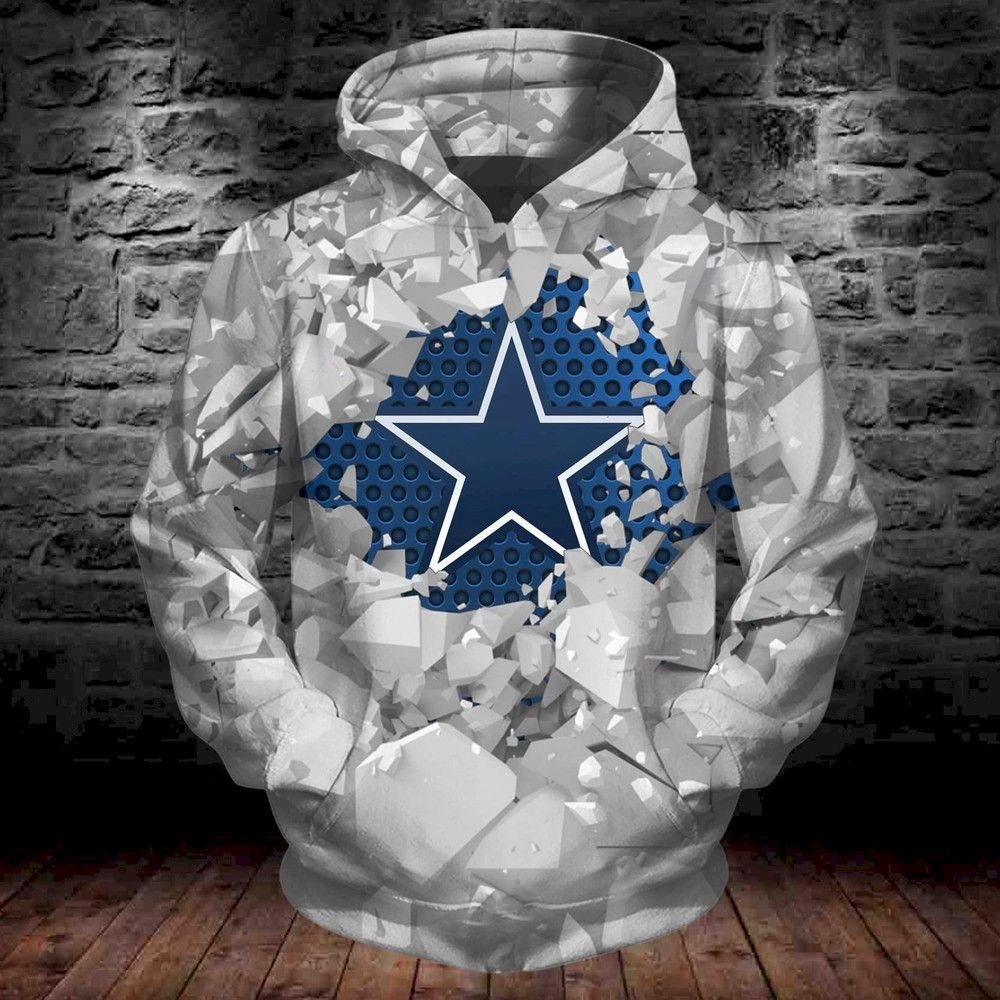 Dallas Cowboys New  S1562 34 Unisex 3D Hoodie Gift For Fans