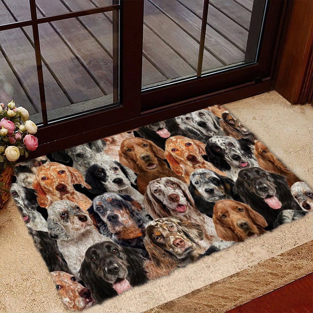 Tmarc Tee A Bunch Of English Setters Doormat