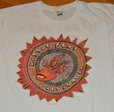 *1980’s Little Feet* Vintage Concert 1988 Tour Tee T-shirt (l/) 80’s Rock Band 7160